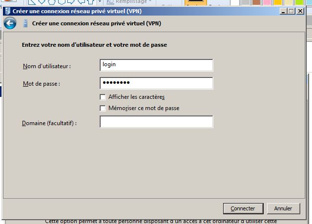 VPN PPTP Windows