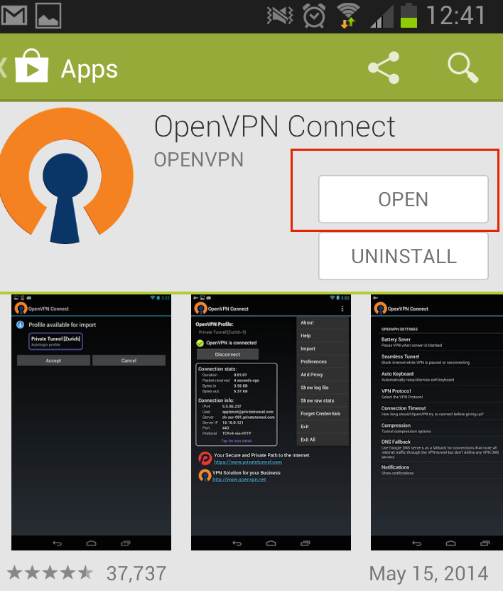VPN android